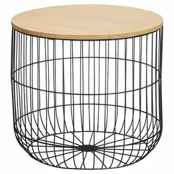 Kwantum Bijzettafel Navelli Zwart aanbieding