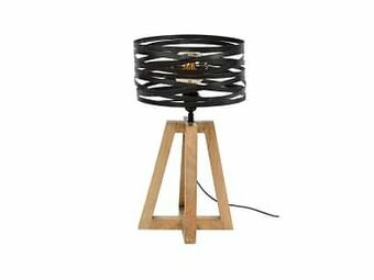 Deba Meubelen Tafellamp TWIST - Hout/metaal Hout aanbieding