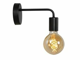 Deba Meubelen Muurlamp SCOTT - Zwart Zwart aanbieding