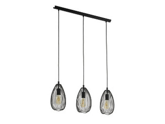 Deba Meubelen Hanglamp CLEVEDON - Zwart Zwart aanbieding