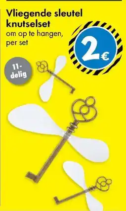 TEDi Vliegende sleutel knutselset aanbieding