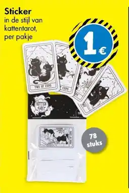 TEDi Sticker aanbieding