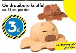 TEDi Omdraaibare knuffel aanbieding