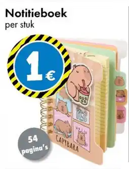 TEDi Notitieboek aanbieding