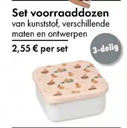 TEDi Set Voorraaddozen aanbieding