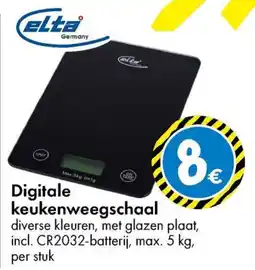TEDi Digitale keukenweegschaal aanbieding