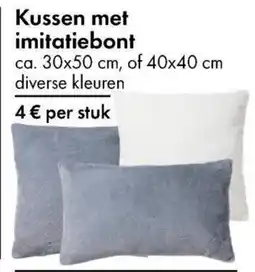 TEDi Kussen met aanbieding