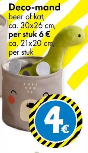 TEDi Deco-mand aanbieding
