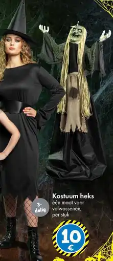 TEDi Kostuum heks één maat voor volwassenen aanbieding