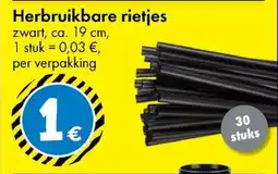 TEDi Herbruikbare rietjes aanbieding
