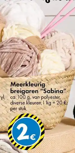 TEDi Meerkleurig breigaren Sabina aanbieding