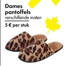 TEDi Dames Pantoffels aanbieding