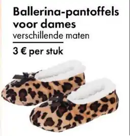 TEDi Ballerina-pantoffels voor Dames aanbieding