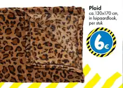 TEDi Plaid aanbieding