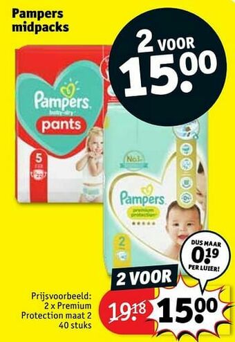 Kruidvat Premium protection maat 2 aanbieding