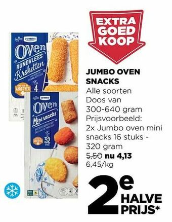 Jumbo Jumbo oven mini snacks aanbieding