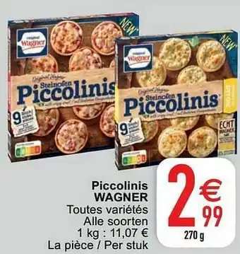 Cora Piccolinis wagner aanbieding