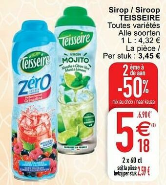 Sirop - siroop teisseire