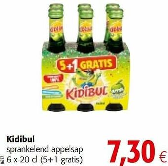 Colruyt Kidibul sprankelend appelsap aanbieding