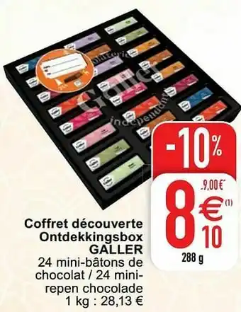 Coffret découverte ontdekkingsbox galler