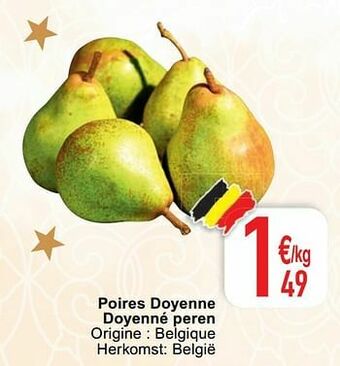 Cora Poires doyenne doyenné peren aanbieding