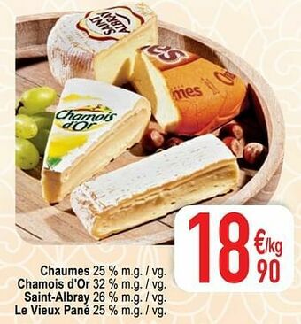 Cora Chaumes chamois d`or saint-albray le vieux pané aanbieding