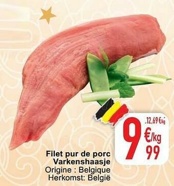 Cora Filet pur de porc varkenshaasje aanbieding