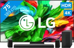Coolblue LG 75 QNED86 EVO 4K (2025) + LG DS70TR aanbieding