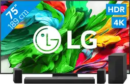 Coolblue LG 75 QNED86 EVO 4K (2025) + LG DS70TR aanbieding