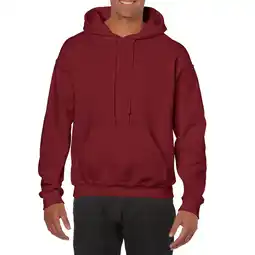 Decathlon Unisex Adult Heavy Blend Hoodie (Granaat) aanbieding