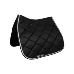 Decathlon Dressage Saddle Pad met contrasterende leidingen aanbieding