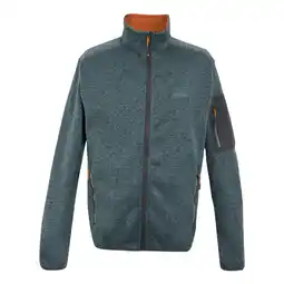 Decathlon Heren Newhill Marl Full Zip Fleecejack (Stormachtig weer) aanbieding
