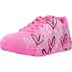 Decathlon Sneakers Skechers Model Uno Lite - Metallic Kleur Roze aanbieding