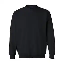 Decathlon Unisex Adult Sweatshirt met Zware Mouwenhals (Zwart) aanbieding