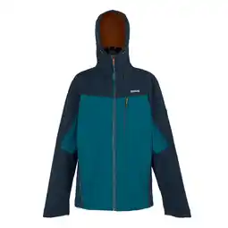Decathlon Heren Birchdale Waterdicht Hooded Jacket (Marokkaans Blauw/Navy/Moonlight aanbieding