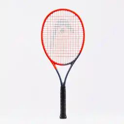 Decathlon TENNISRACKET VOOR VOLWASSENEN AUXETIC RADICAL TEAM ORANJE 280 G aanbieding