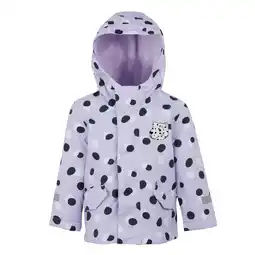 Decathlon Shyla de Luipaard Waterdichte Jas voor Kinderen/Kinderen (Lila Vorst) aanbieding