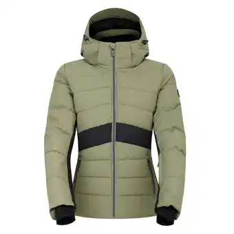 Decathlon Dames Glacial Skijas (Olivijn groen/zwart) aanbieding