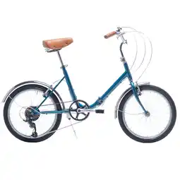 Decathlon Vouwfiets Capri VITA Indigo Blue 7V aanbieding