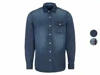 Lidl LIVERGY® Katoenen hemd met lange mouwen aanbieding