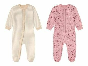 Lidl LUPILU® Biokatoenen pyjama voor baby’s aanbieding
