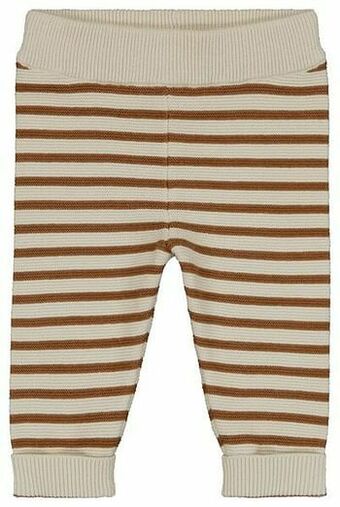 HEMA Newborn Broek Gebreid Gebroken Wit (gebroken wit)