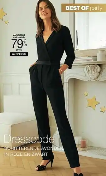 Jumpsuit met stretch