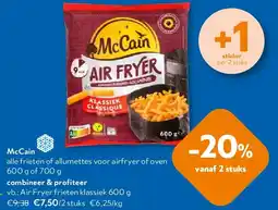 OKay McCain Air Fryer frieten klassiek 600 g aanbieding
