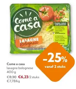 OKay Come a casa lasagne bolognese 400 g aanbieding