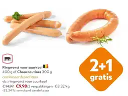OKay Ringworst voor zuurkool aanbieding