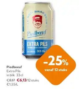 OKay Piedboeuf Extra Pils in blik 33 cl aanbieding