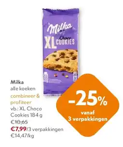 OKay Milka alle koeken aanbieding
