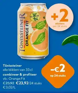 OKay Tönissteiner alle blikken van 33 cl aanbieding