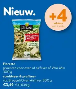 OKay Florette groenten voor oven of airfryer of Wok Mix 300 g aanbieding